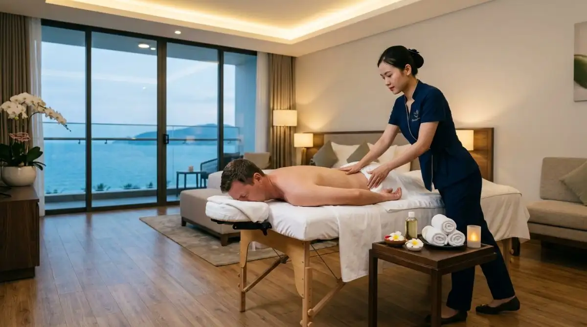 Mobile Massage Near Nguyen Hue Walking Street