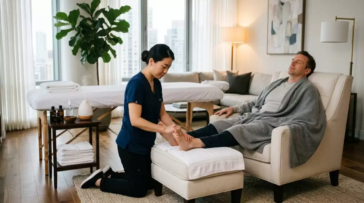 Certified Massage for Tourists Da Nang Vacation Accommodations 3 Elite Mobile Health Support Handled Directly in Your Room on Your Personal Schedule