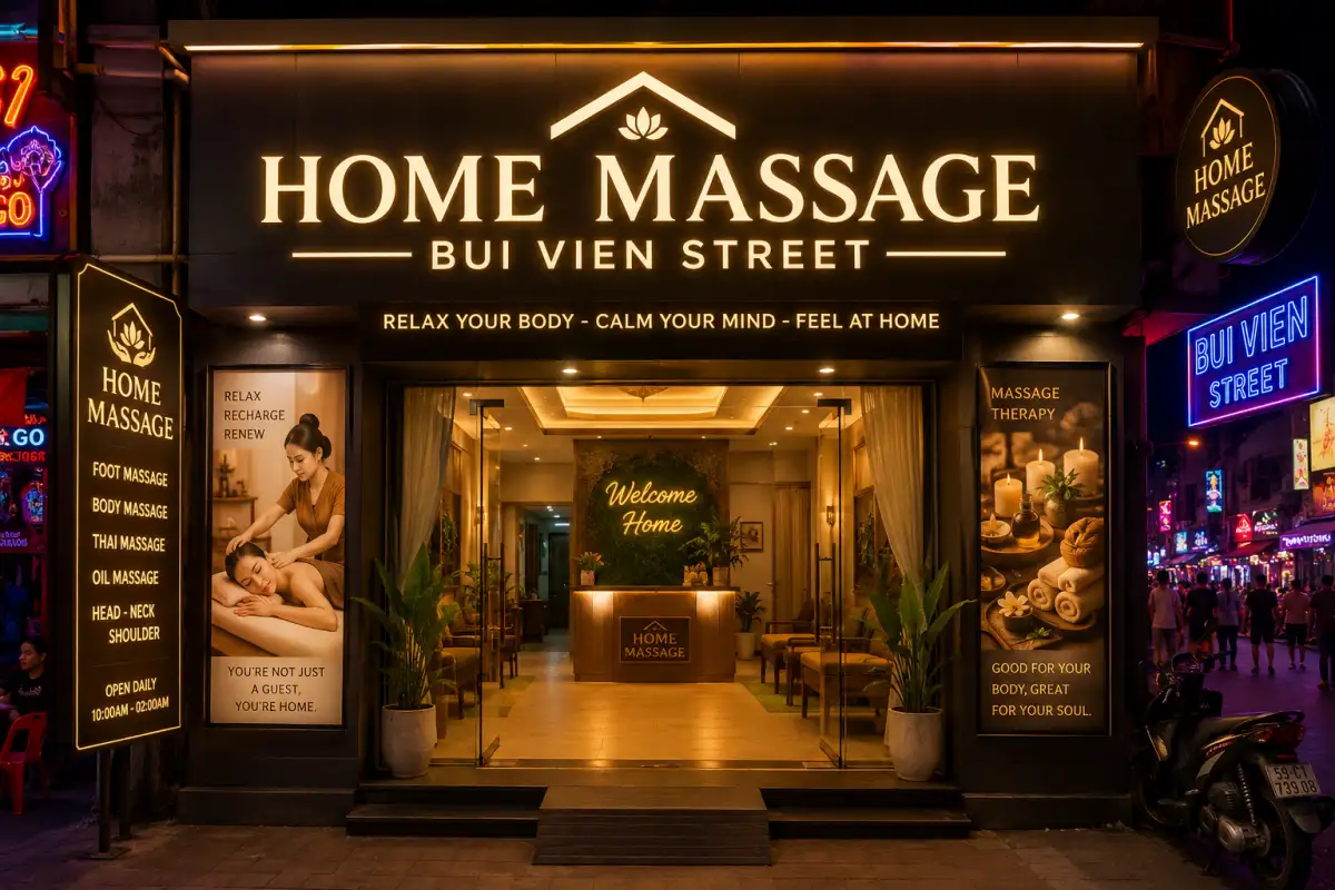 home massage Bui Vien Street
