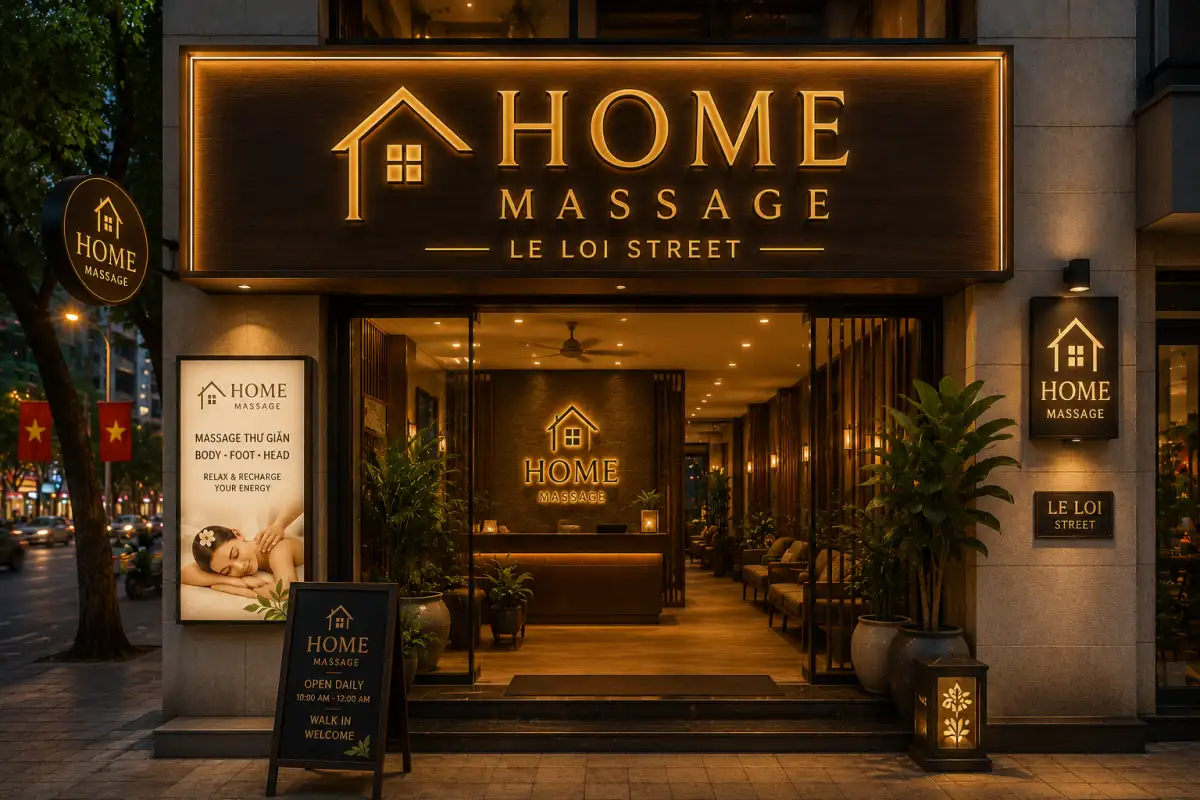home massage near Le Loi Street