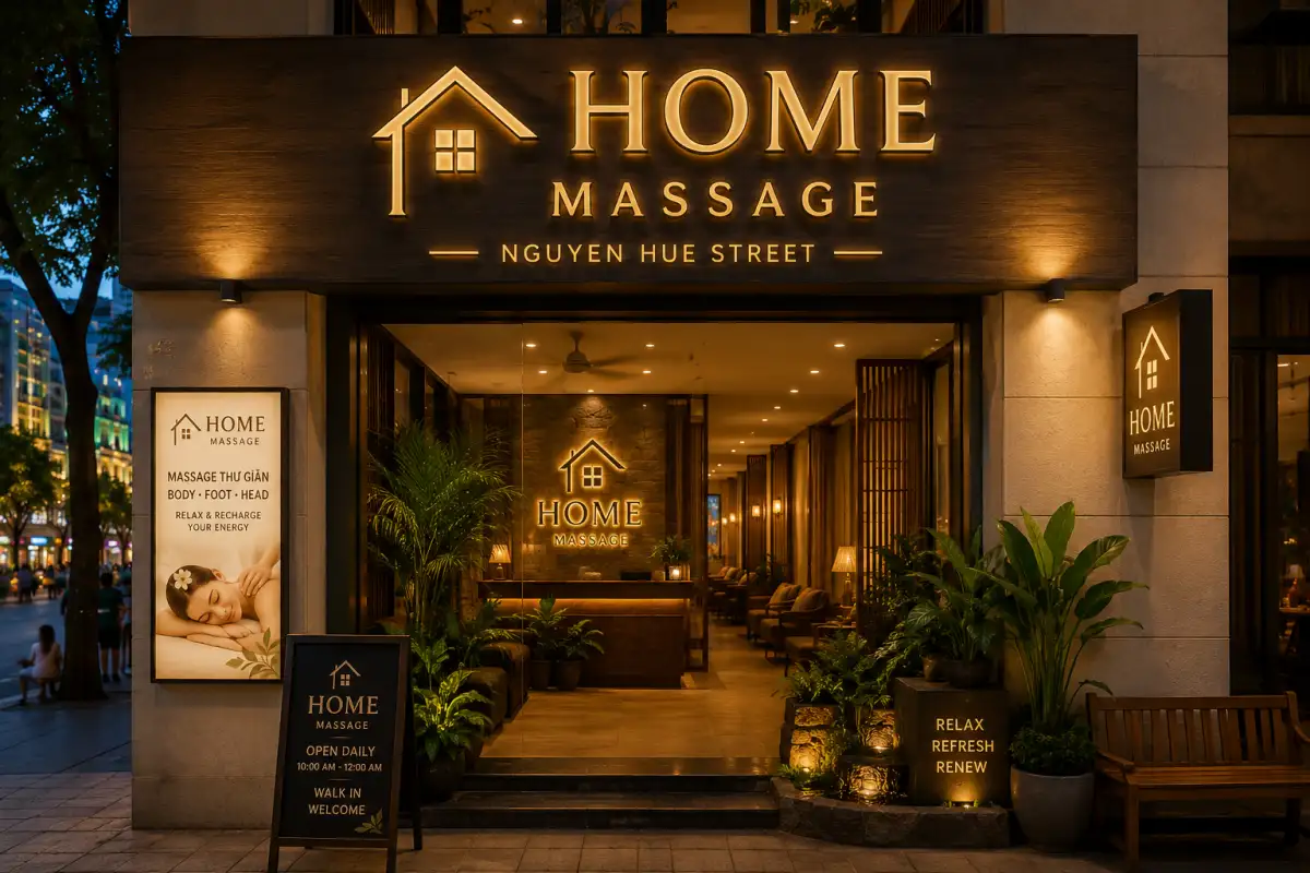 home massage Nguyen Hue Street
