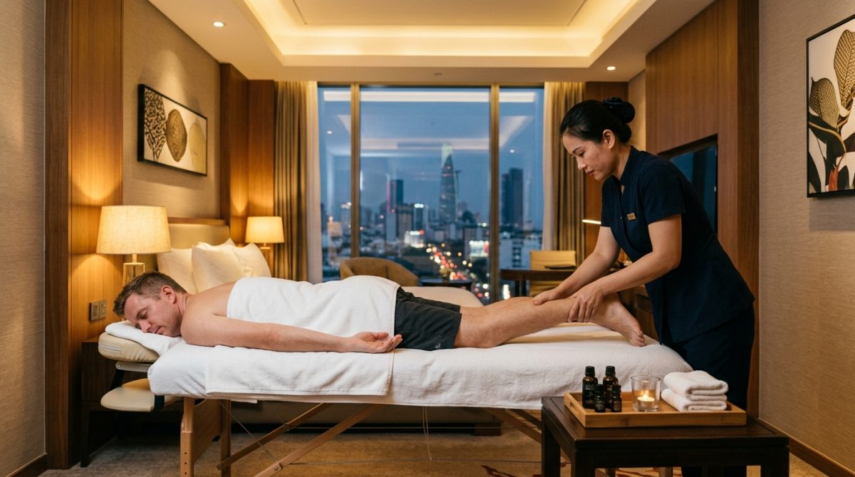 Full Body Massage At Hotel Ha Noi
