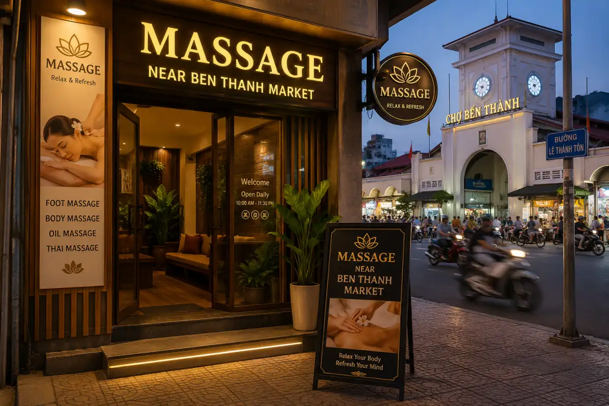 massage near Ben Thanh Market