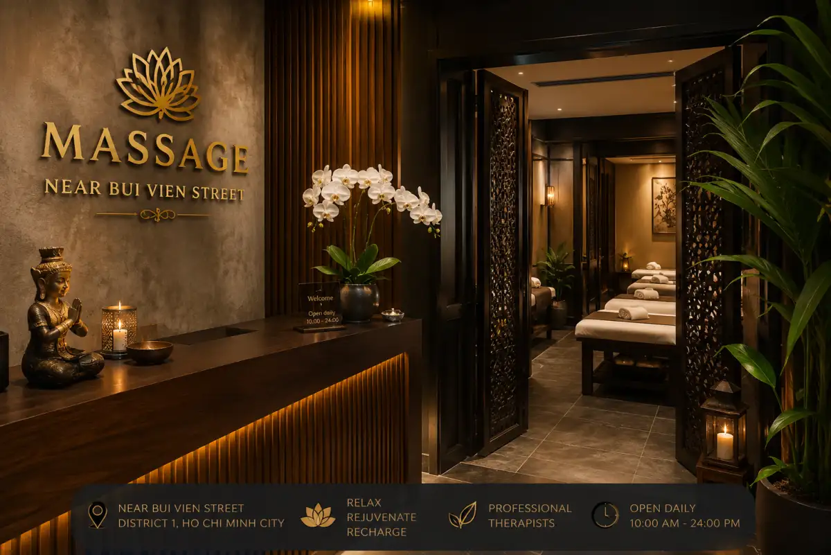 Massage Near Bui Vien Street: Your Ultimate Guide to Spa & Relaxation in the Heart of Saigon 1 Massage Near Bui Vien Street