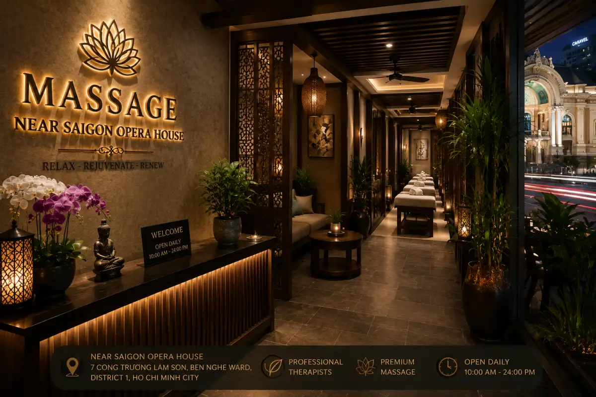 Massage Near Saigon Opera House