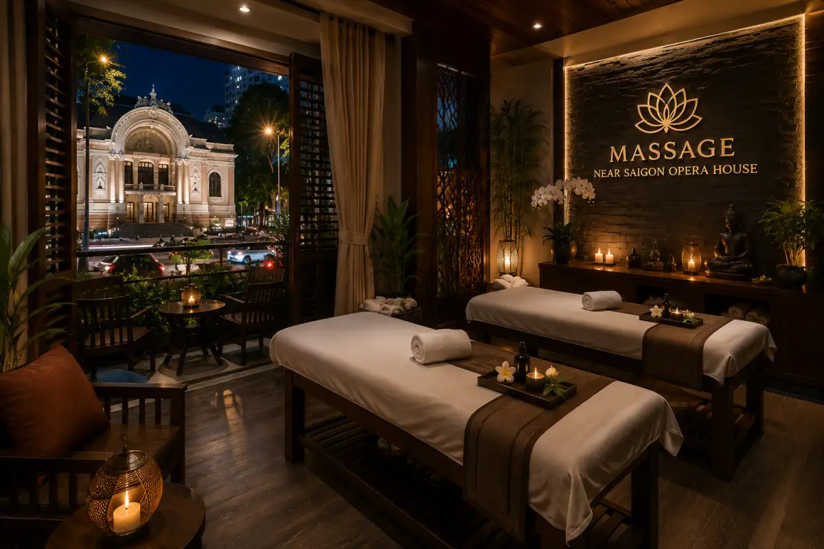 Massage Near Saigon Opera House