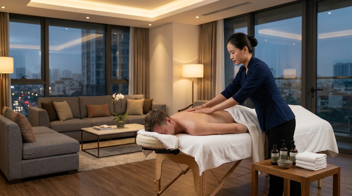 Massage Near West Lake Hanoi